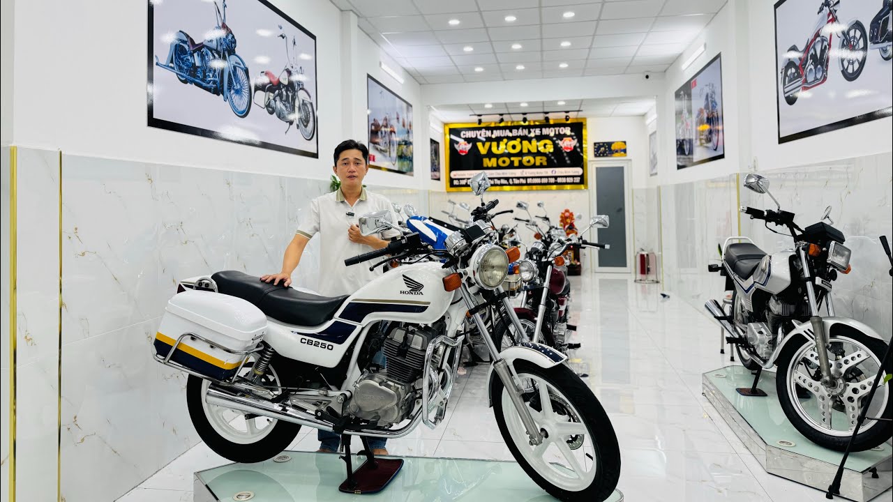 Bồ câu trắng xe đặc chủng Huyền thoại Honda CB250c nighthawk xe sang tên toàn quốc ly:0906.859.709