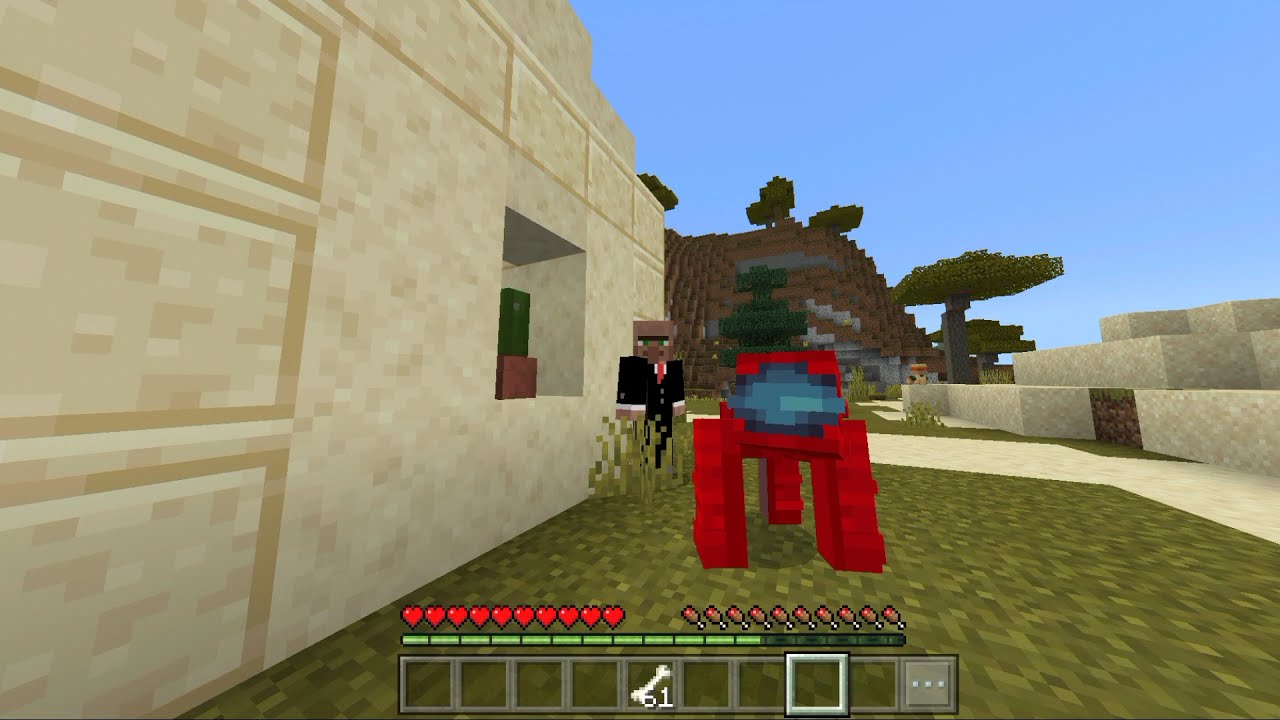 When The Wolf is SuS in Minecraft