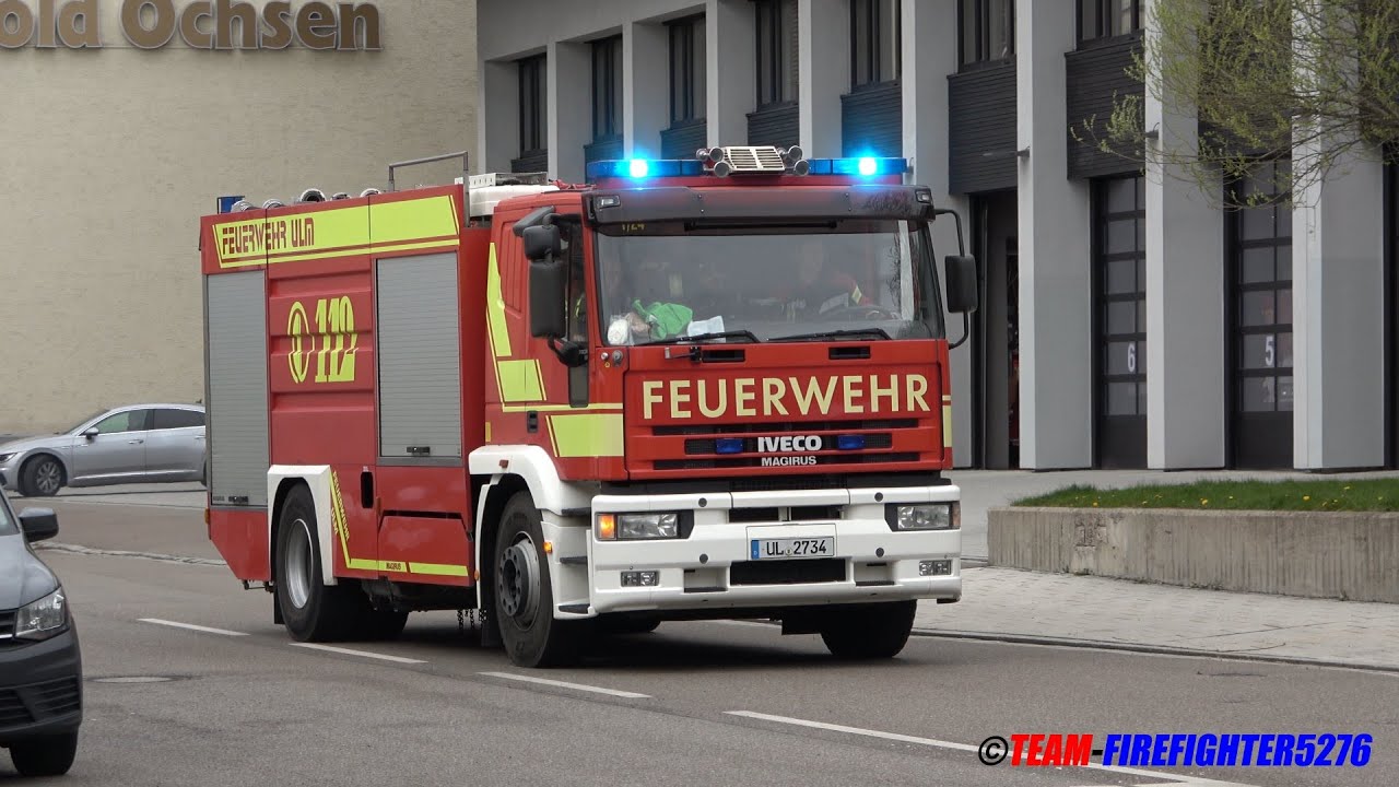 [Löschzug, Rettungsdienst und mehr] Ein Tag an der Hauptfeuerwache der Feuerwehr Ulm
