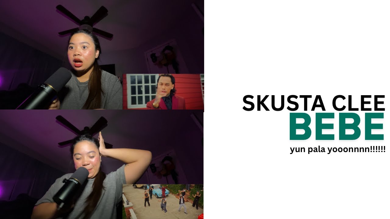 SKUST CLEE - BEBE (official music video reaction) 
