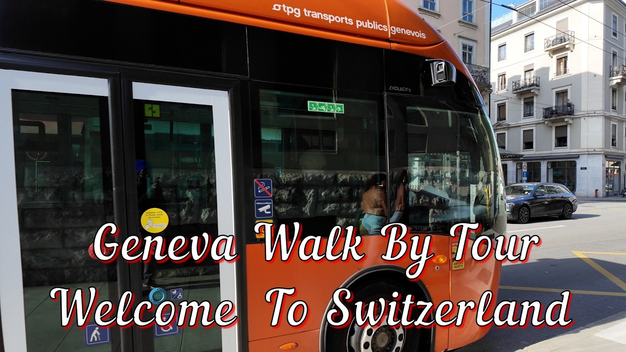 Geneva Walk By Tour Summer Time Vibes Coming 2026  #Switzerland