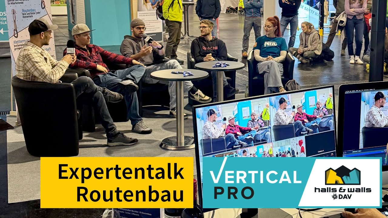 Vertical Pro Talkrunde Routenbau