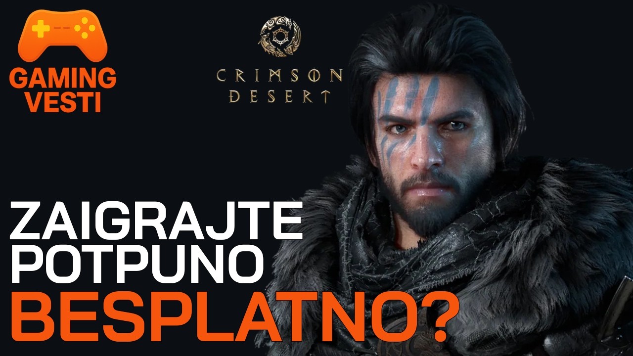 Kako do Crimson Deserta potpuno besplatno? Gaming Vesti Epizoda #1 Mart 2026