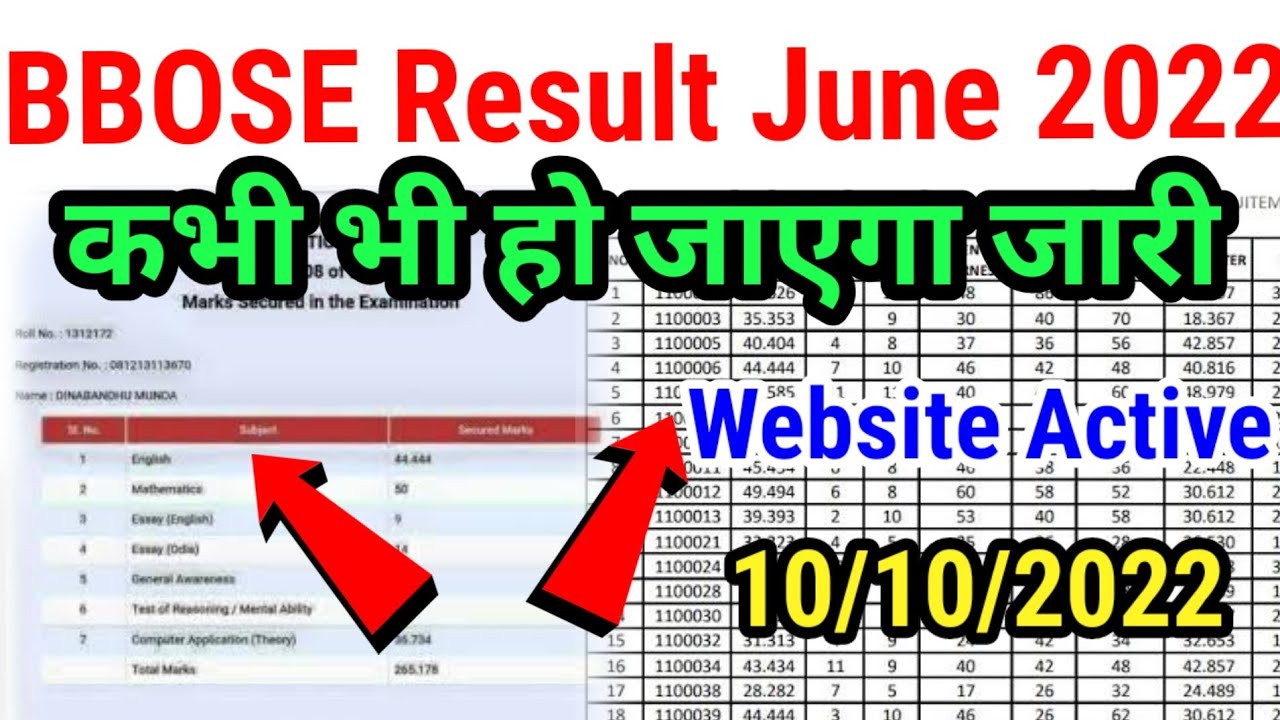 bbose june exam result 2022 | जब रिजल्ट नही तो exam क्यों ? | bbose result big update | bbose 2022