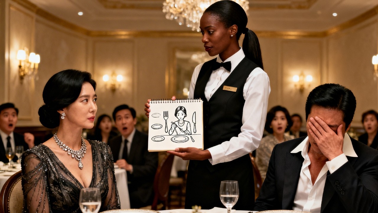Korean Mafia Boss's Wife Calls Waitress Illiterate &mdash; What The Girl Did Next Silenced The Room