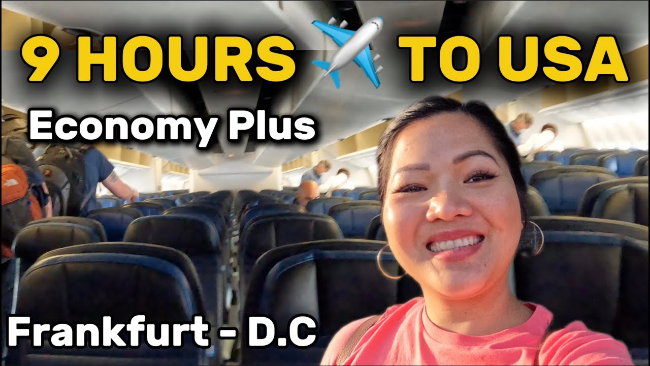 Рейс United Airlines Economy Plus Class | Франкфурт — Вашингтон (Даллес) | Европа