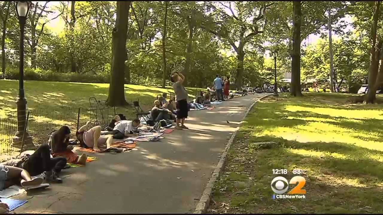 Hundreds Line Up At Central Park To Get Tickets For Shakespeare In The Park
