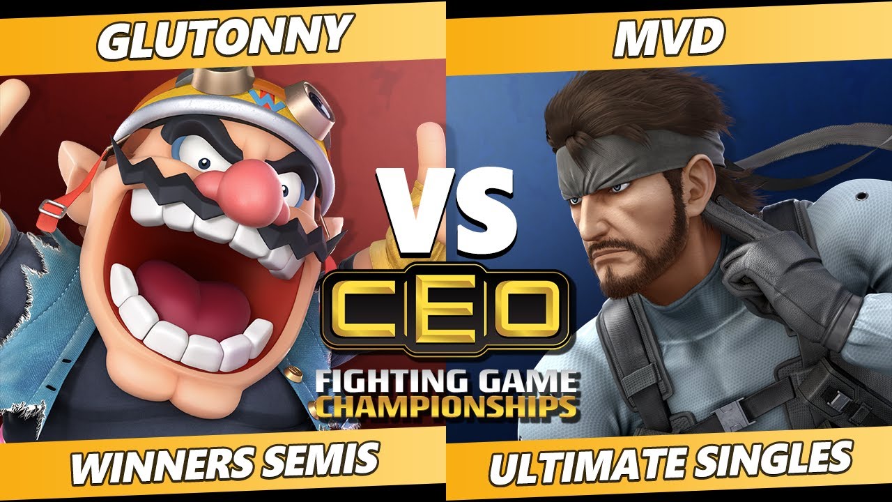 CEO 2021 Winners Semis - Glutonny (Wario) Vs. MVD (Snake) SSBU Ultimate Tournament