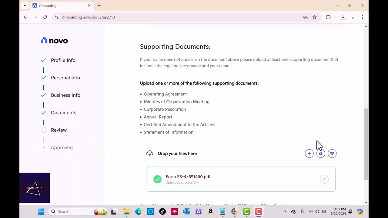 How to Open a Novo Business Checking Account