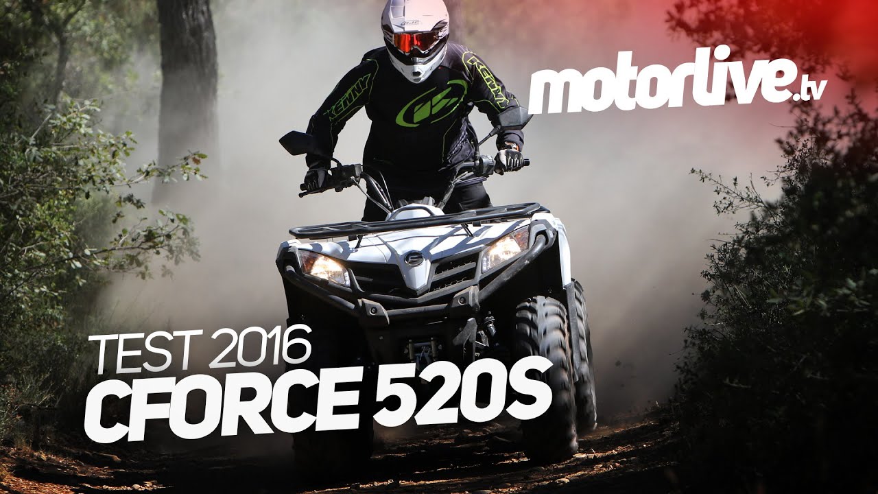 CFMOTO CFORCE 520S I 1e TEST