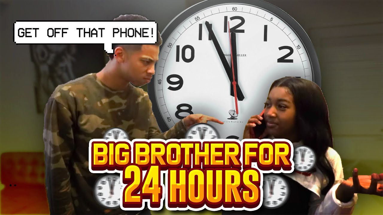 BEING DDG LITTLE SISTER BIG BROTHER FOR 24HRS
