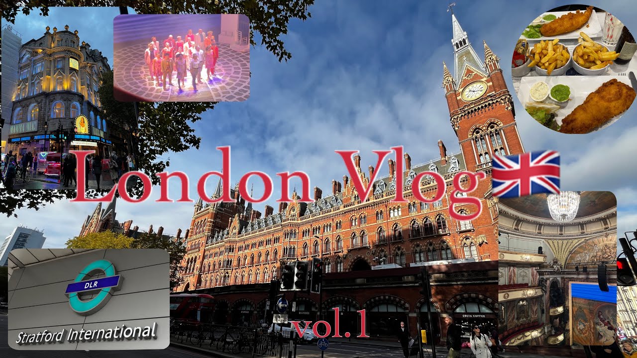 【イギリスVlog】夢だったロンドンミュージカル観てきた🇬🇧