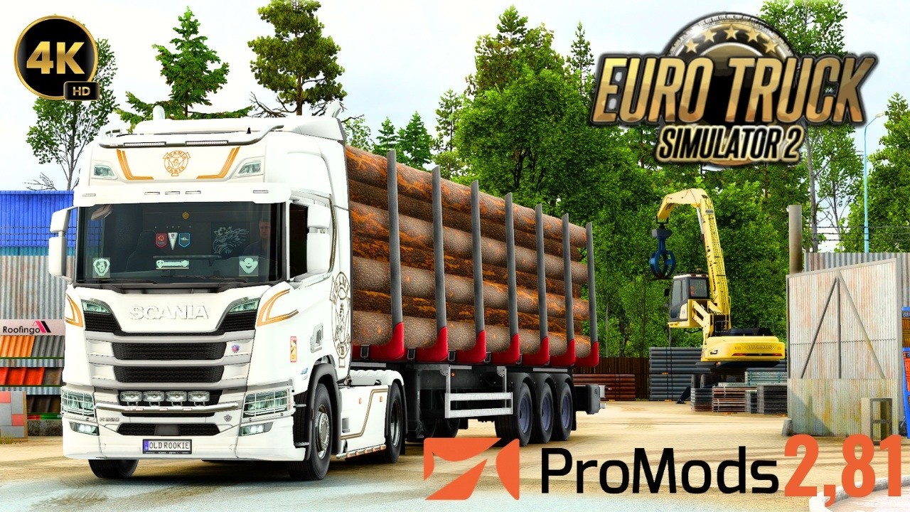 ETS2 Realistic POV Driving | Crossing the Nordic Borders 🇳🇴🇸🇪🇫🇮 | Promods 2.81 | Scania R520 V8 |#52