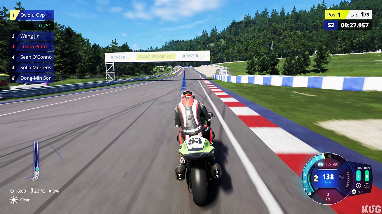 RIDE 6 - Kawasaki ZZR 1400 (Racing Modified) 2020 - Gameplay (PS5 UHD) [4K60FPS]