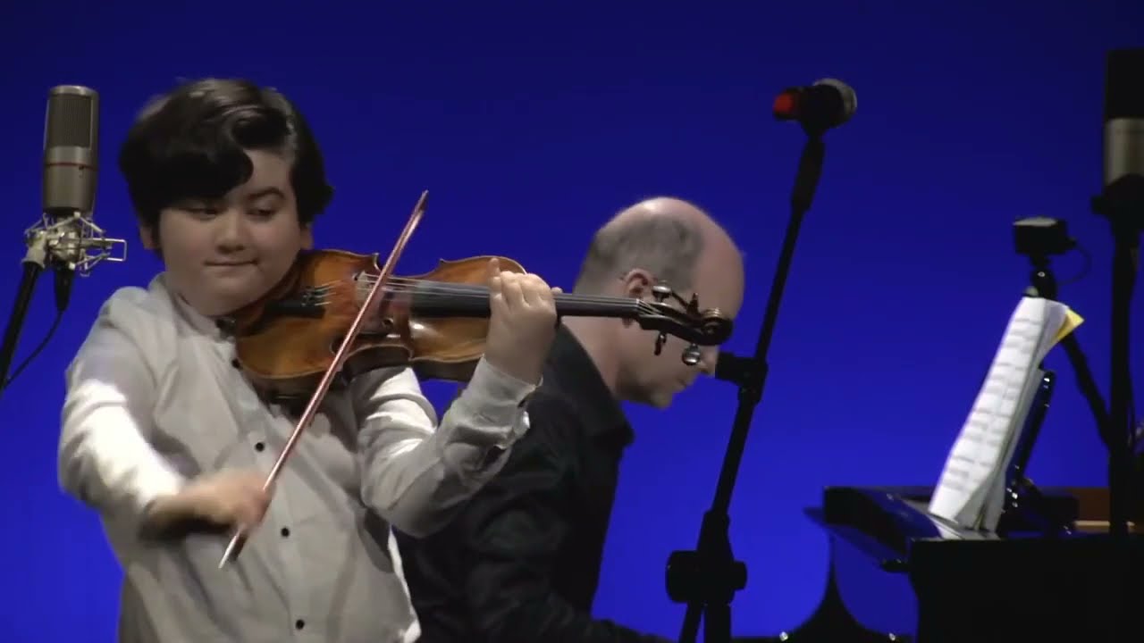 Richard Kollert Violin 13 yo Carmen Fantasie Waxman - Moscow Meets Friends 2021