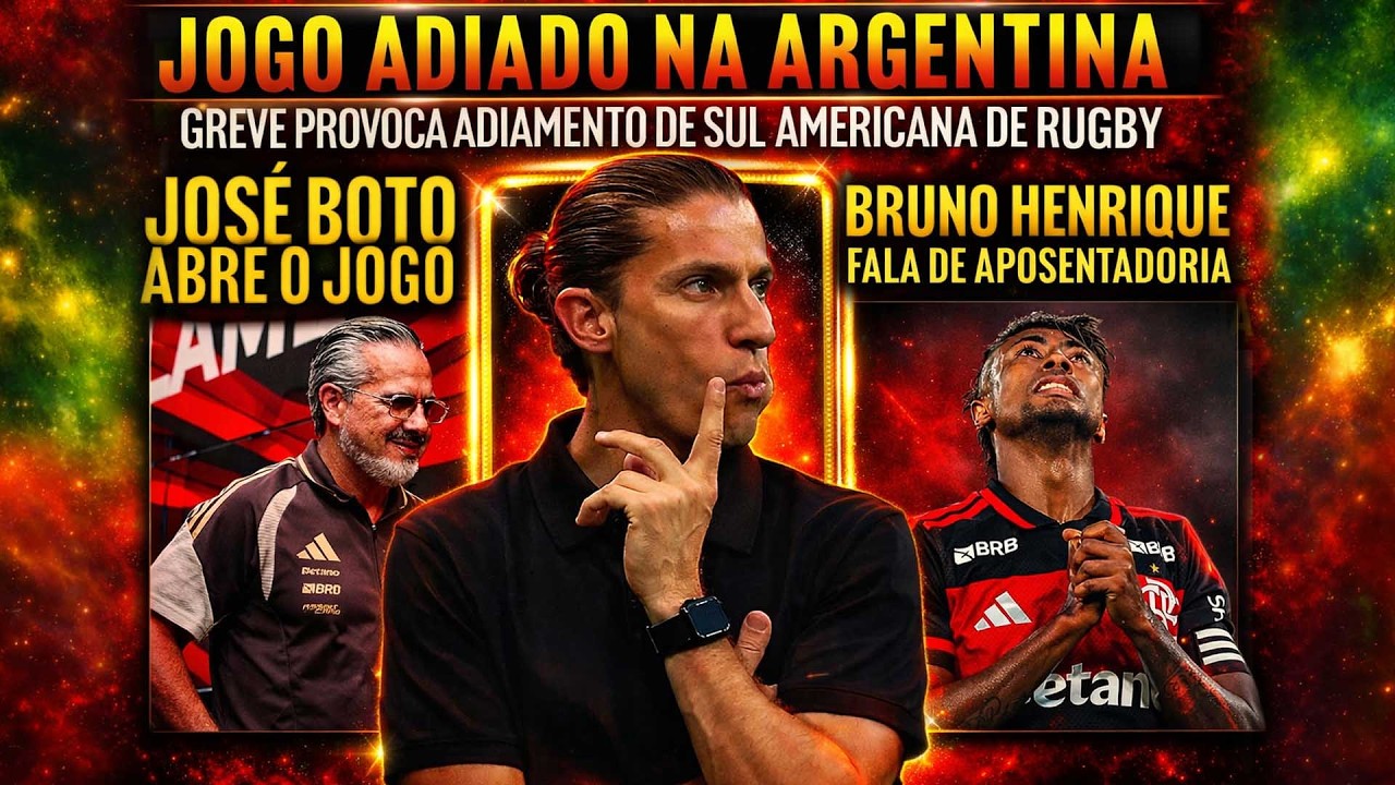 JOGO ADIADO NA ARGENTINA | JOSÉ BOTO ABRE O JOGO SOBRE CONTRATAÇÕES E RENOVAÇÕES NO FLAMENGO E+
