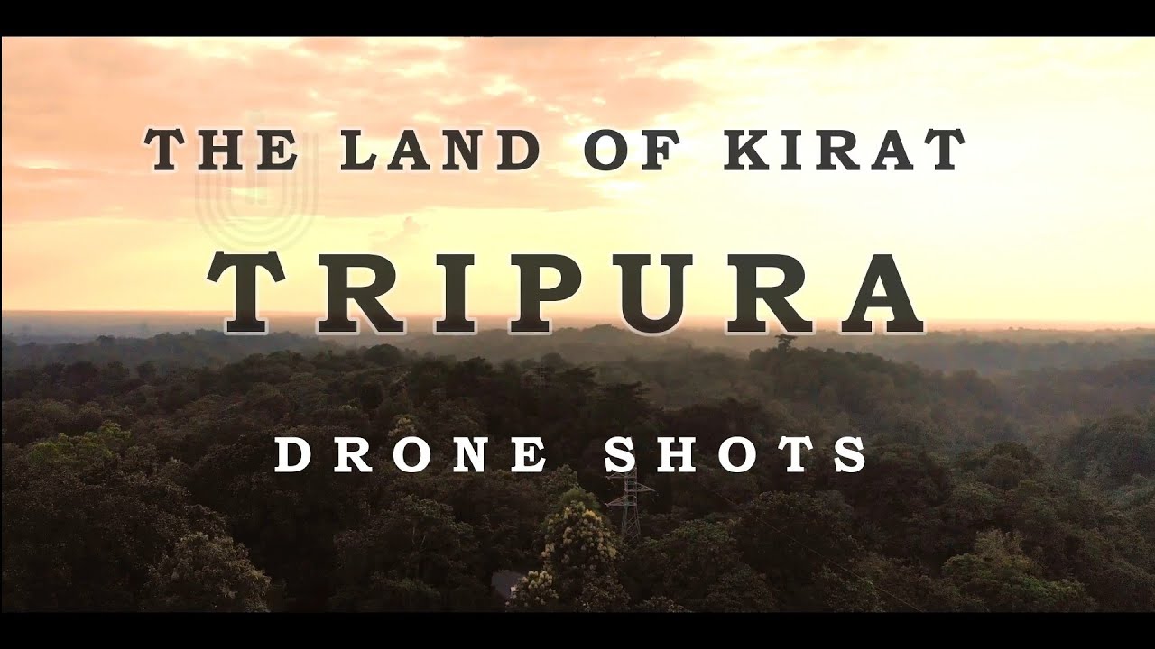 Tripura Drone Shots | Aerial Beauty of Tripura | Unakoti Chabimura Neer Mahal Ujjayanta Palace
