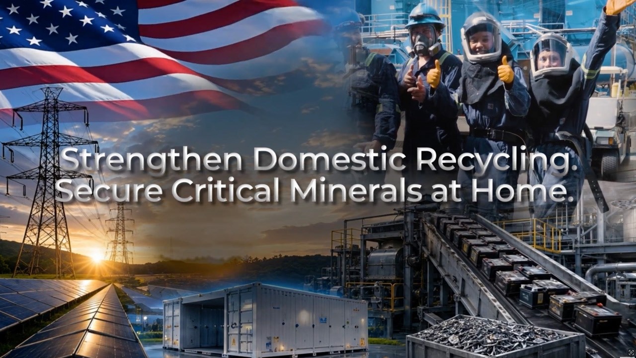 Critical Mineral Supply: The Role of Battery Recycling in U.S. Energy Security