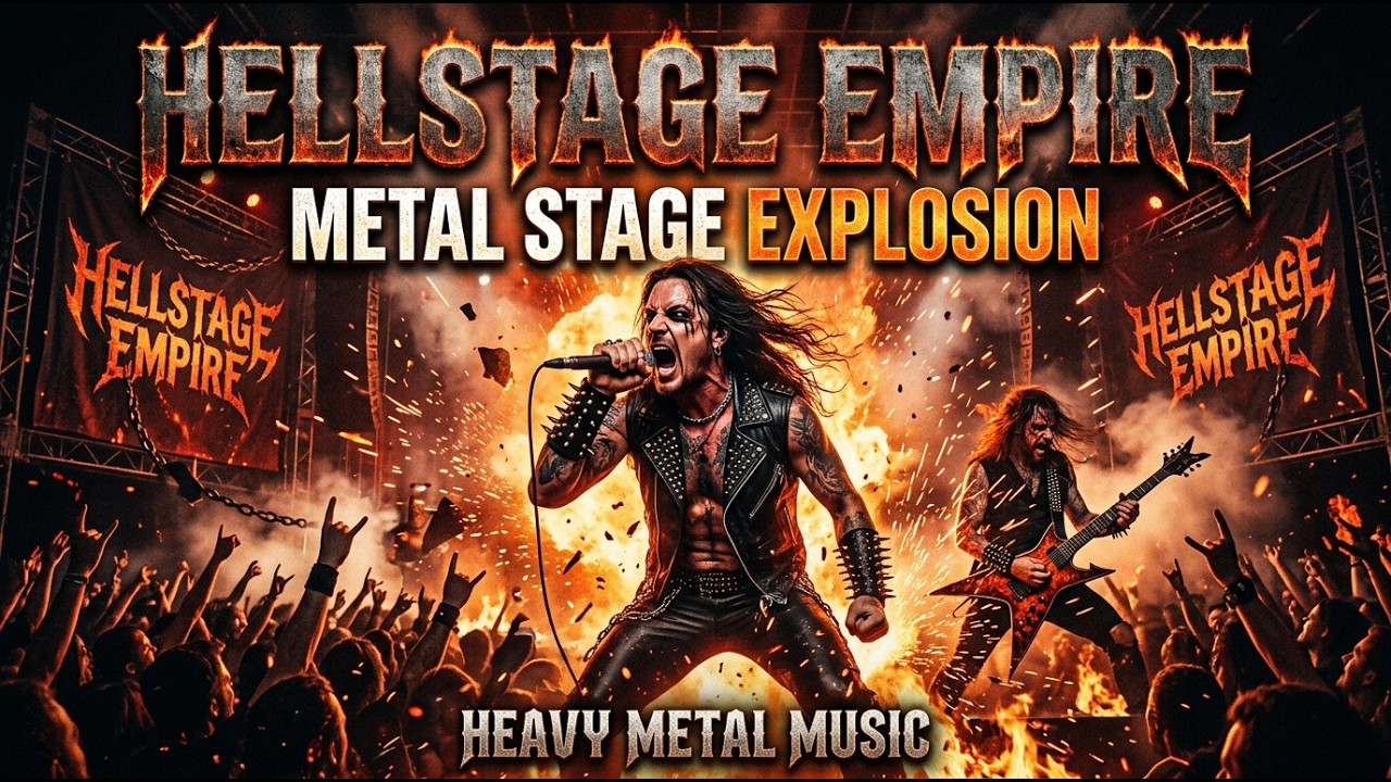 Best Music Hellstage Empire 🔥 Metal Stage Explosion 🤘 Heavy Metal Music