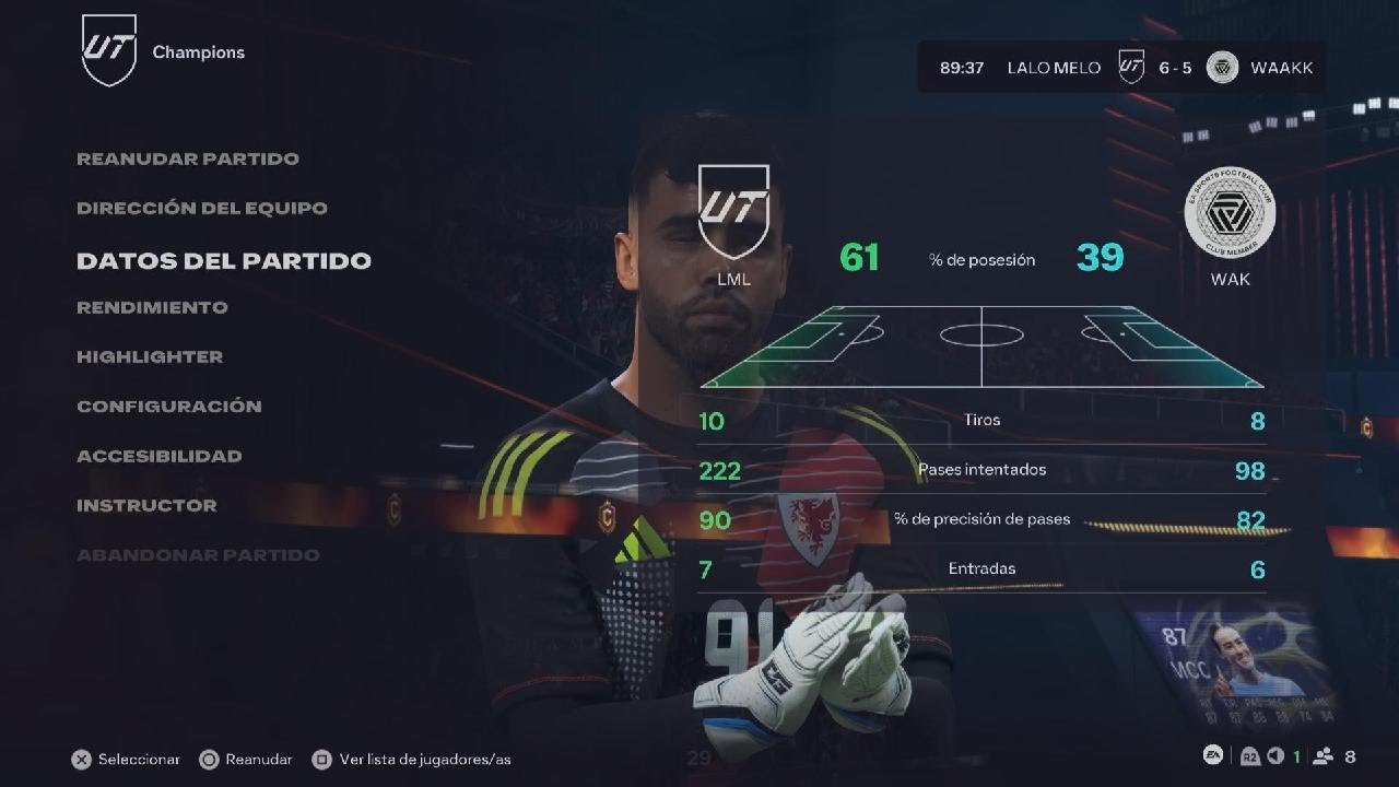 FUTBOL TOTAL EN FUT CHAMPIONS Y EL RIVAL ABANDONA 🏃🏻‍♂️🏃🏻‍♂️🏃🏻‍♂️