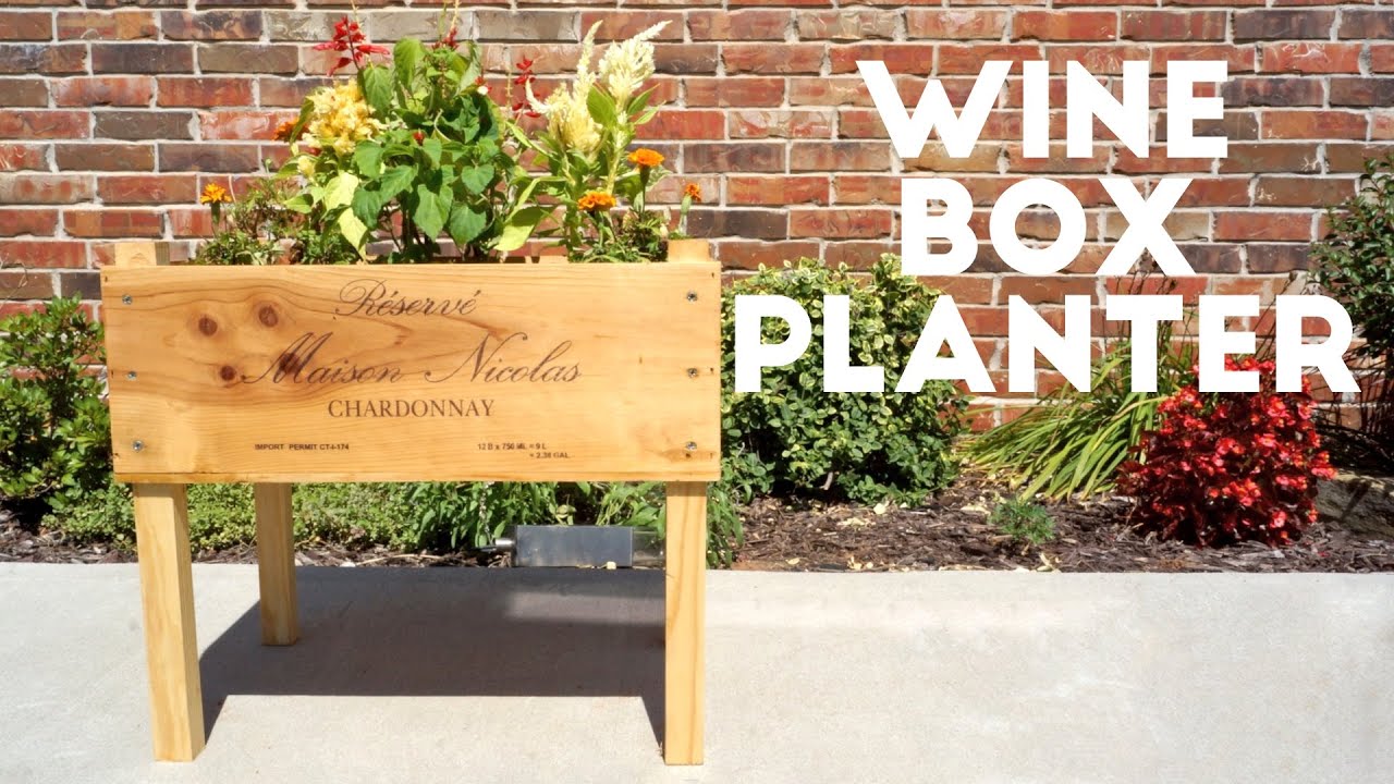 DIY Wine Box Planter | Modern Builds | EP. 38