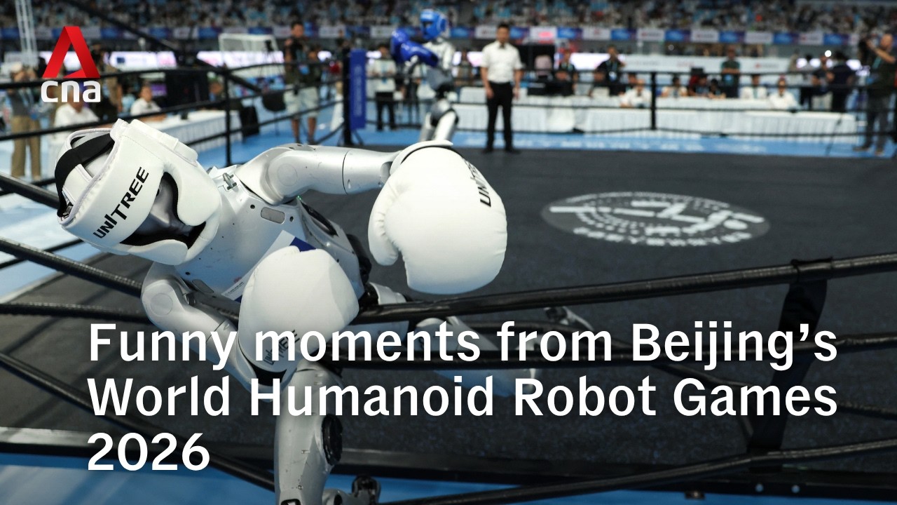 Funny moments from Beijing&rsquo;s World Humanoid Robot Games 2026