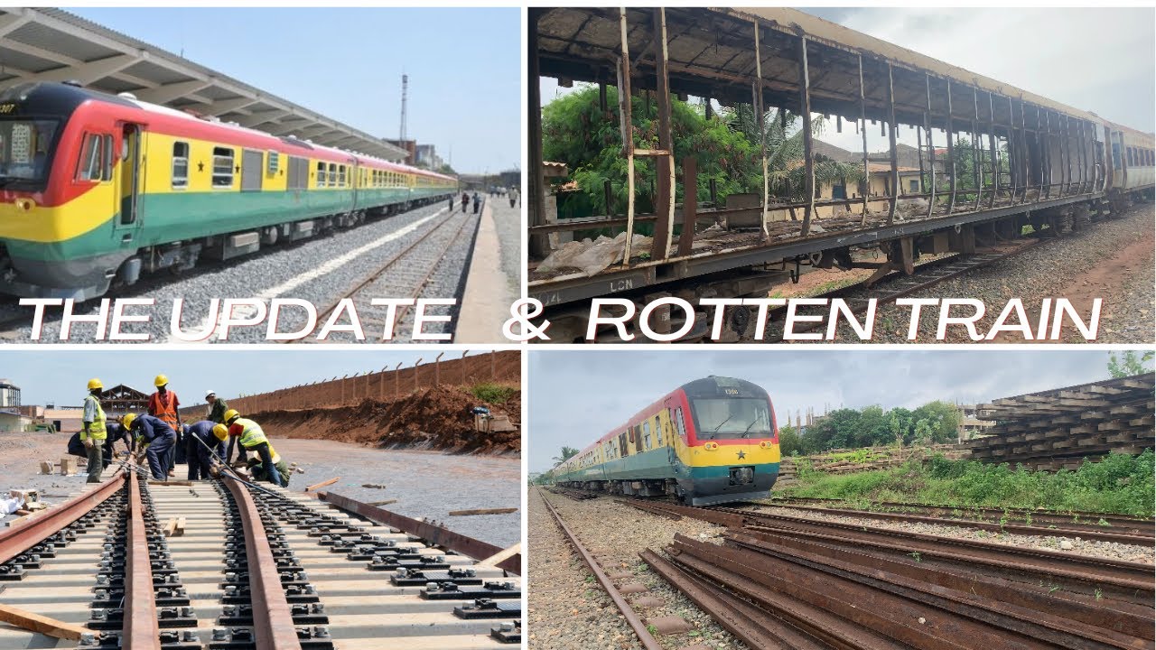 The 417.2km Tema -Mpakadan To Burkina Faso Railway Project Update / The Abandon Rotten 🇬🇭 Train