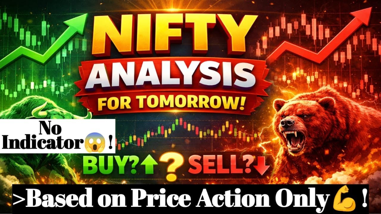 Nifty Key Levels for Tomorrow in 15Min Chart for Intraday Trading