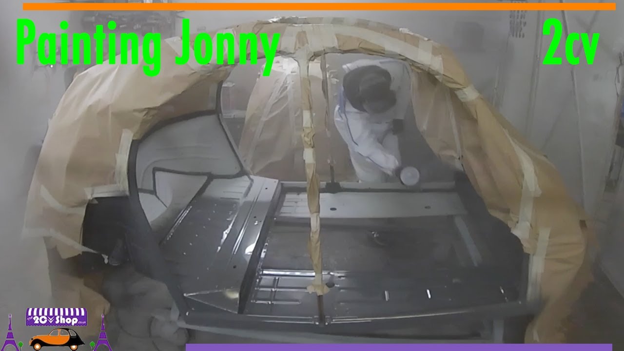 Part 3, Jonny Smith's 2cv, Time to do the welding and painting.