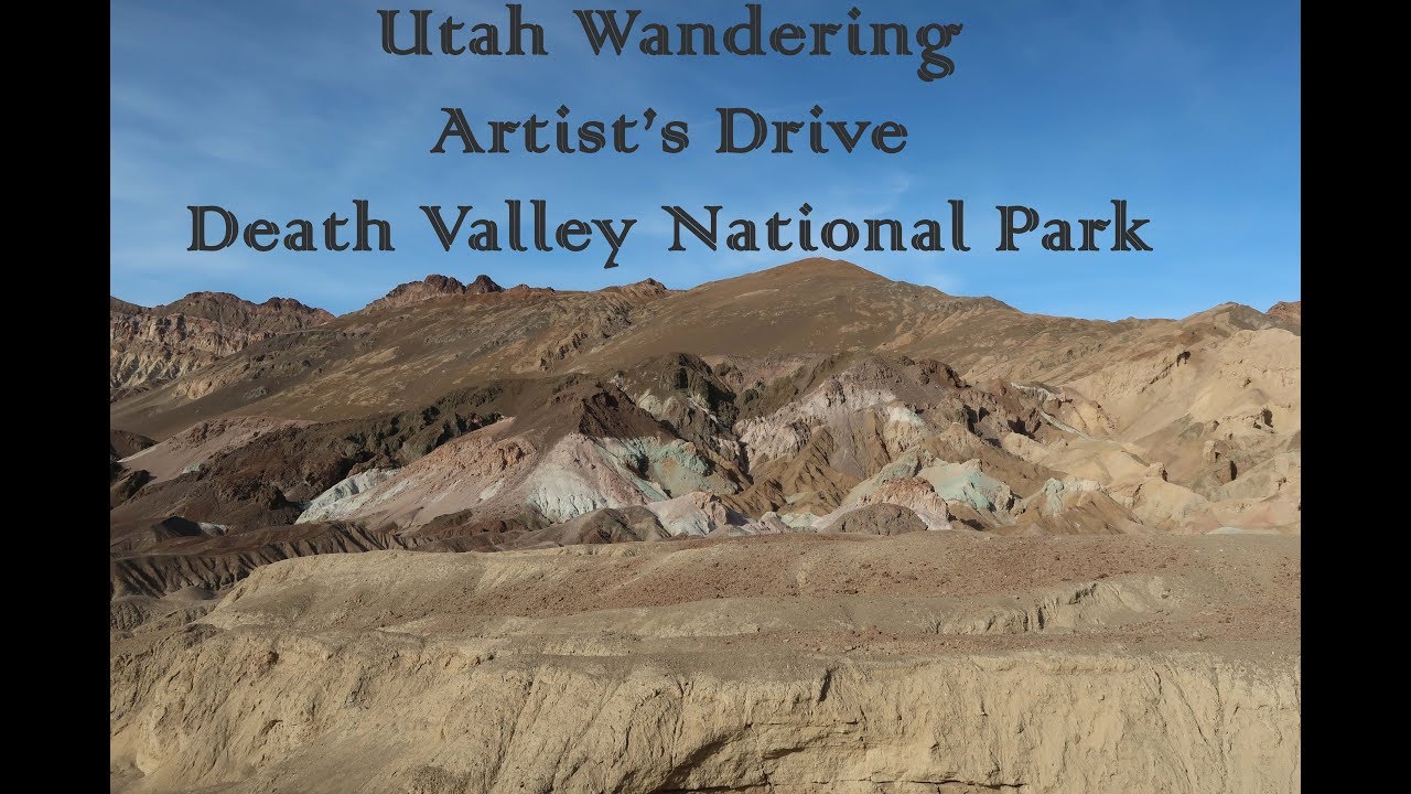 Artist's Drive Death Valley National Park
