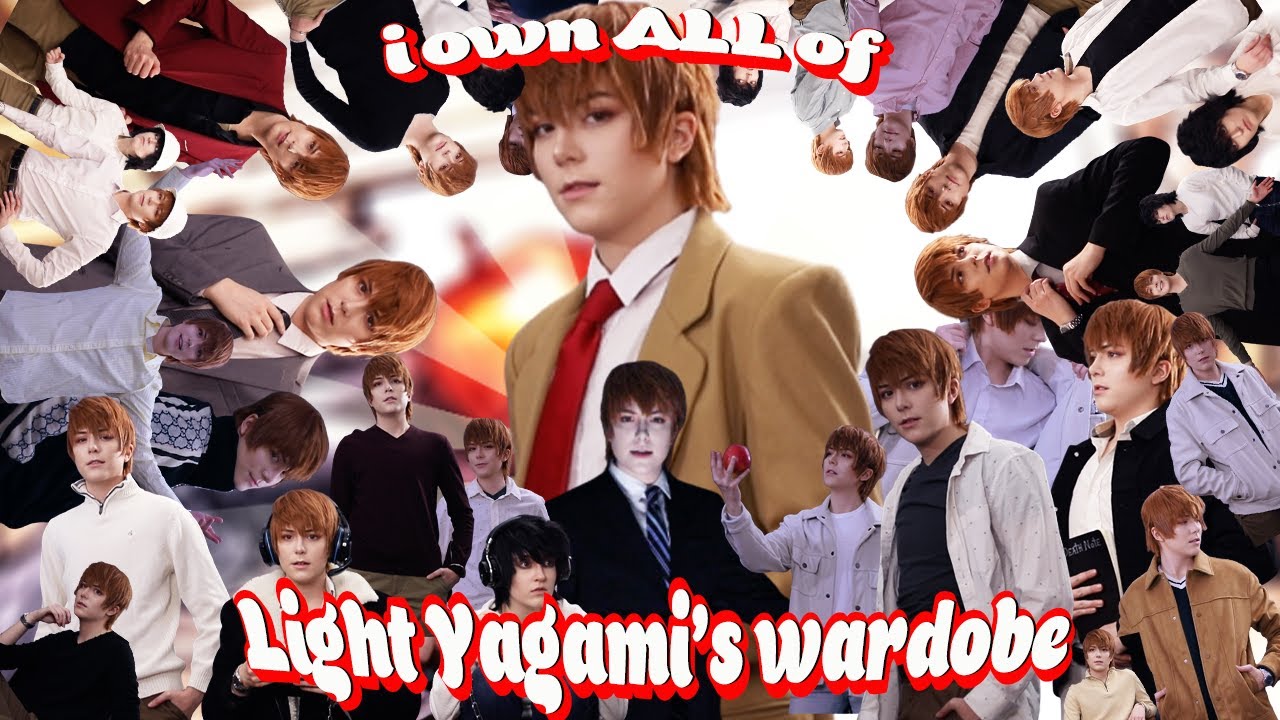 A Comprehensive Guide to Light Yagami's ENTIRE Wardrobe