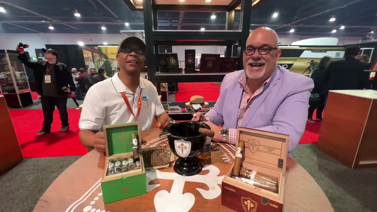 Stogie Travels at TPE23 feat Micky Pegg of All Saints Cigars