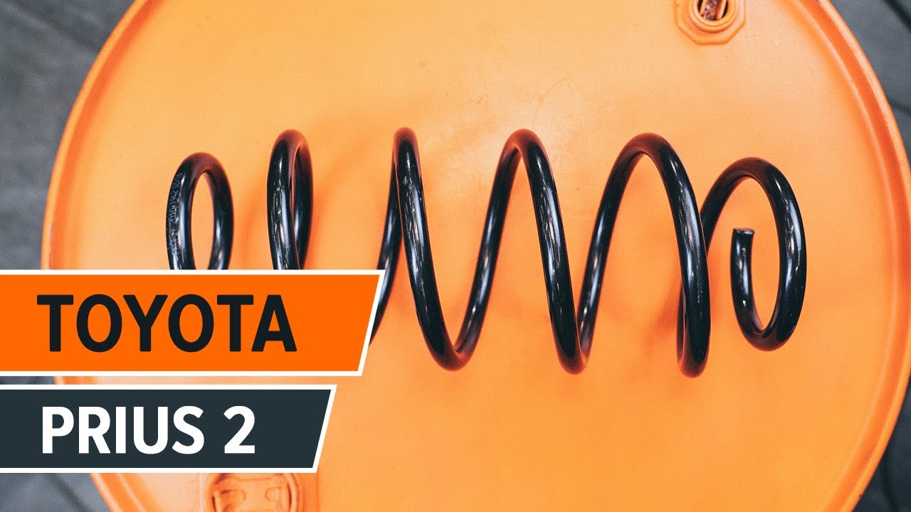 Kako zamenjati zadnja vzmet amortizerja TOYOTA PRIUS 2 Vodič | Autodoc