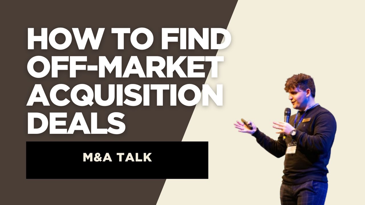 How To Find Off-Market Acquisition Deals