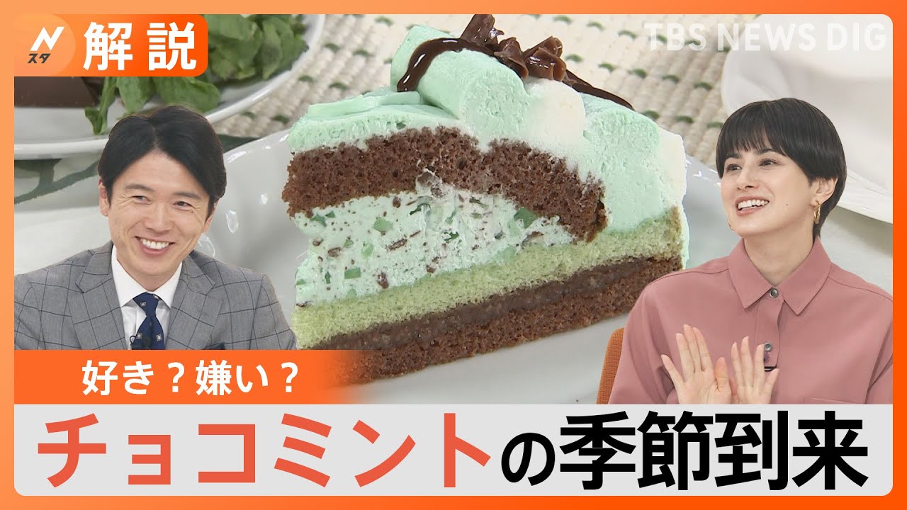 チョコミントの季節到来！韓国でブーム？新大久保・ソウルで調査【Nスタ解説】｜TBS NEWS DIG