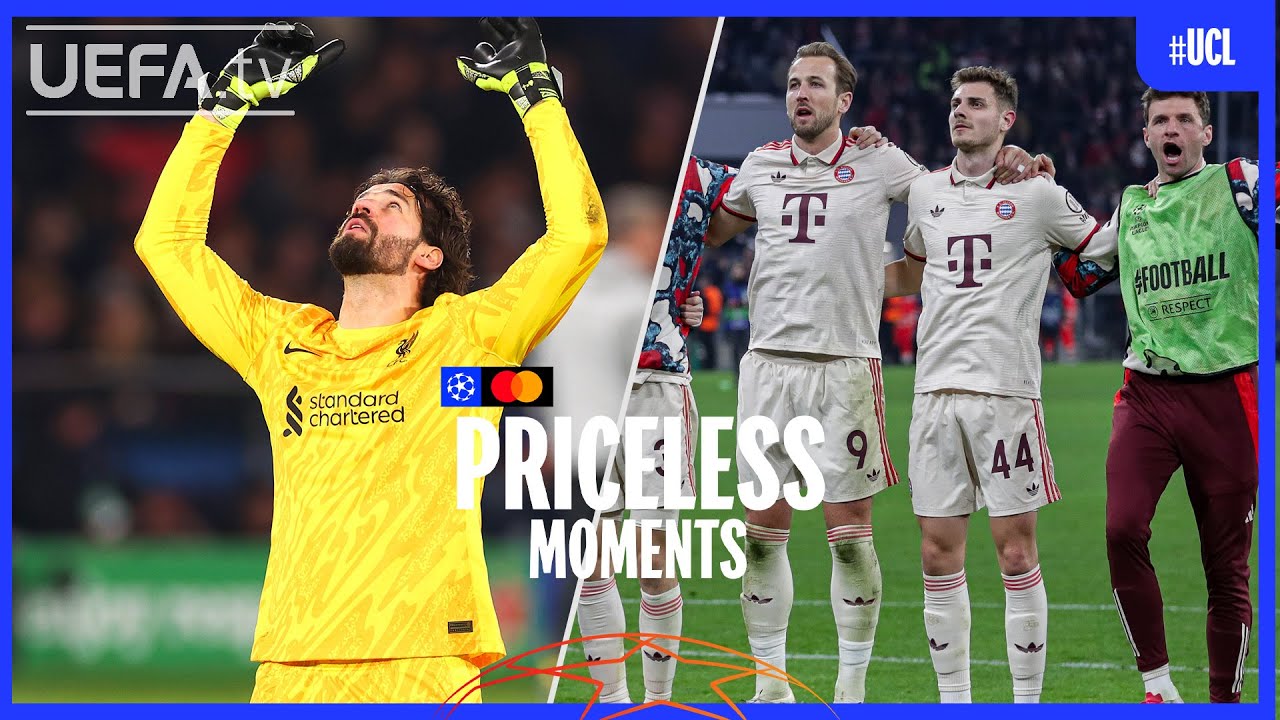 #UCL PRICELESS MOMENTS of the Week