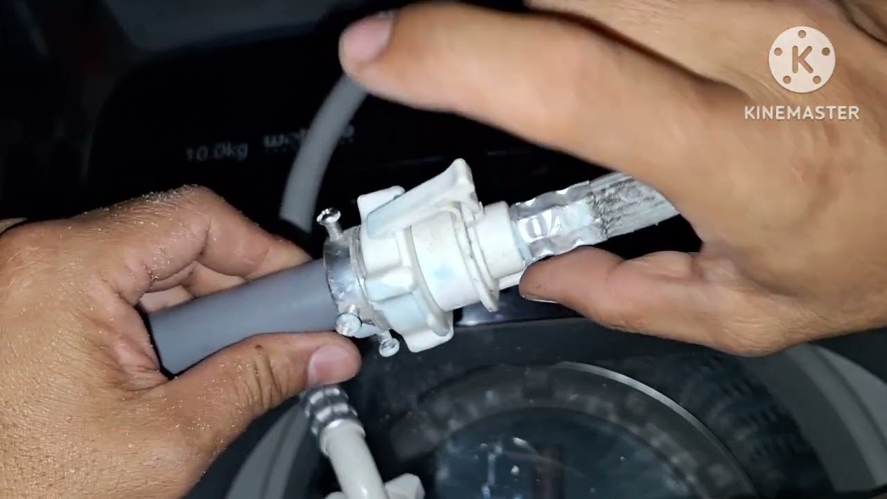 Tháo lắp ống nước máy giặt đơn giản không bao giờ xì. Tính nguyễn kỹ thuật. T04