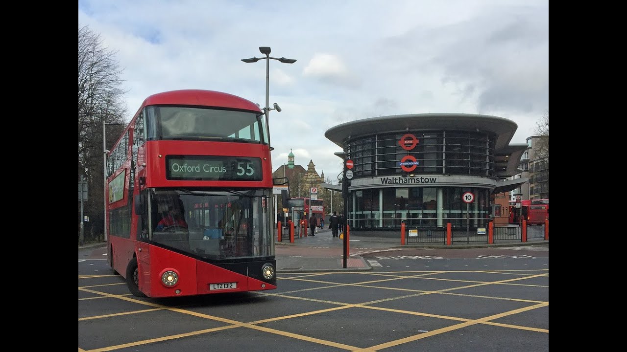 London Buses, Bus Route 55, Walthamstow Central to Oxford Circus