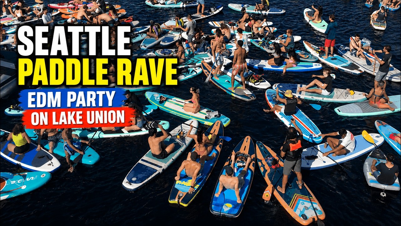 Seattle Threw a Rave Party on The Water | 4K 🎧