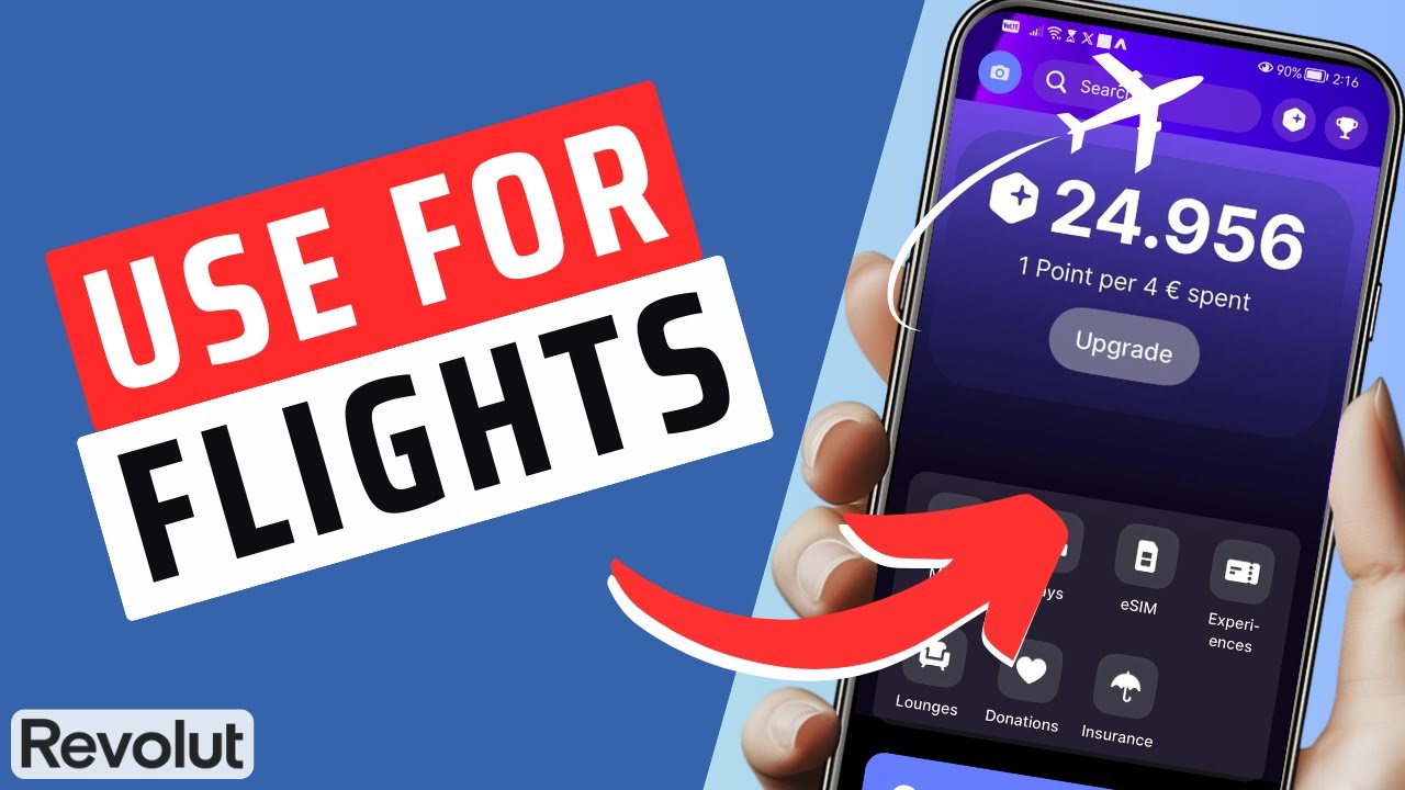 How To Use Rev-Points For Flights On Revolut