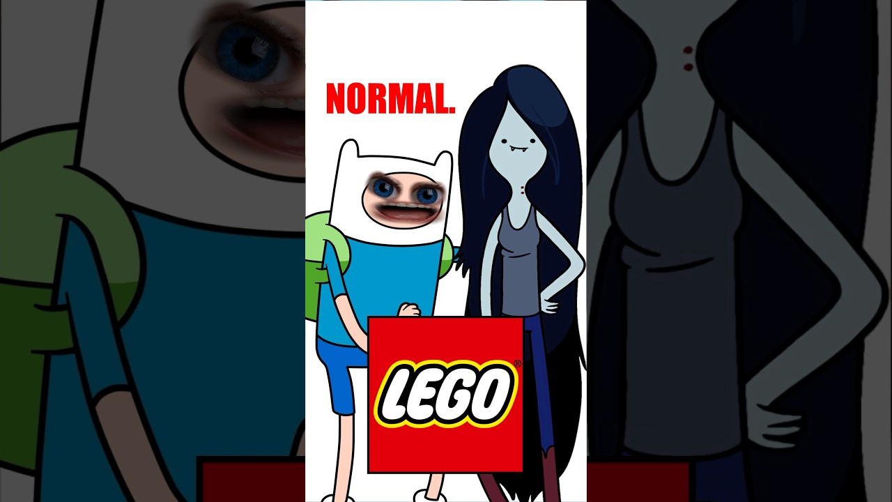 Finally Fixed the Lego Ideas Adventure Time set!! and it's very normal. #lego #adventuretime