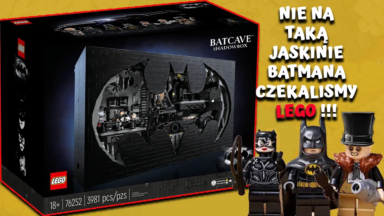 BATMAN WRACA DO LEGO W SŁABYM STYLU (Jaskinia Batmana Zaprezentowana)