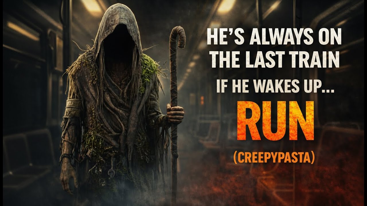 The Sleeper in the Subway | The Man Who Never Leaves the Last Train (Creepypasta Horror Story)