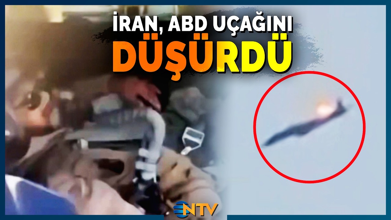 Son Dakika: İran, ABD Uçağını Düşürdüğünü Duyurdu! O Anlar Kamerada | NTV