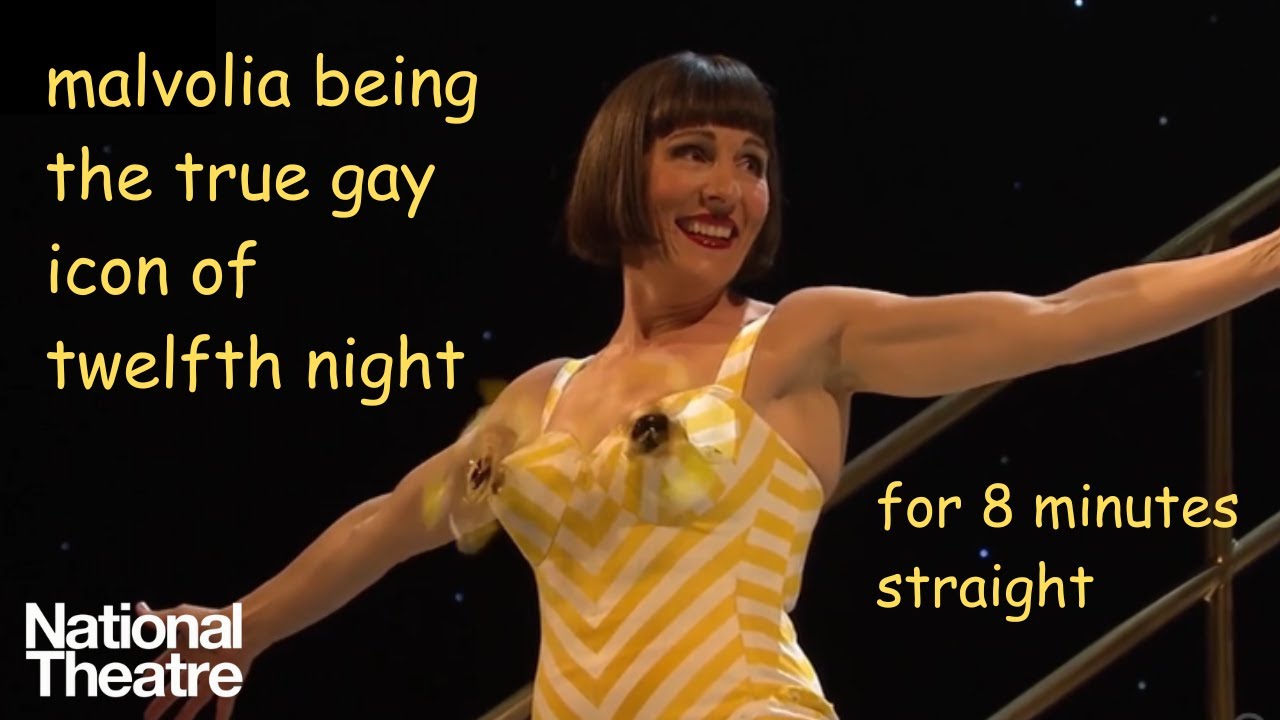 tamsin greig's malvolia being the true gay icon of twelfth night