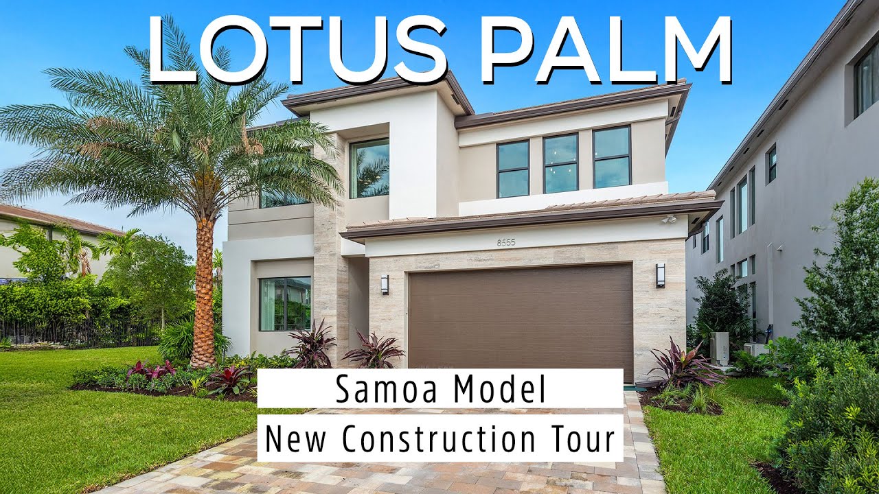Modern Luxury in Boca Raton | Samoa Model by GL Homes at Lotus