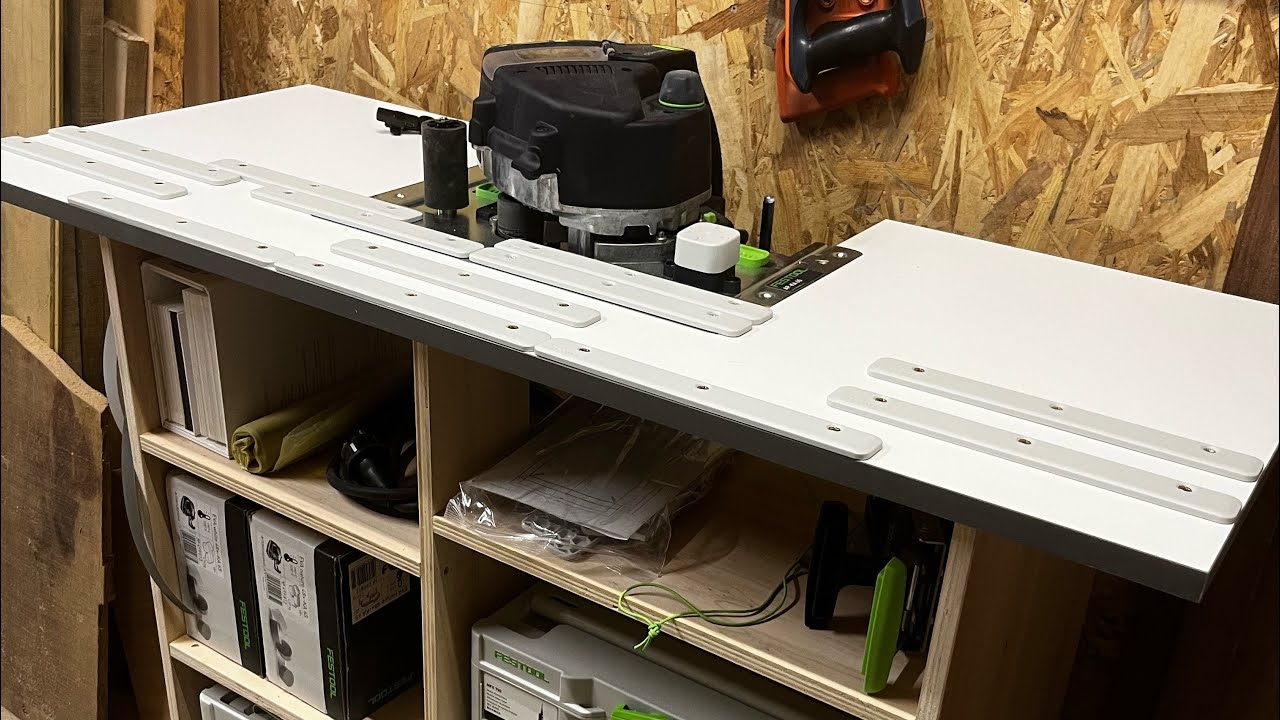 Meuble/ table stationnaire pour conturo Ka65 festool