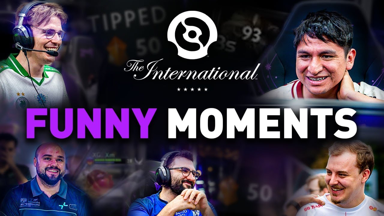 Funniest Moments of The International 2025 | DOTA2