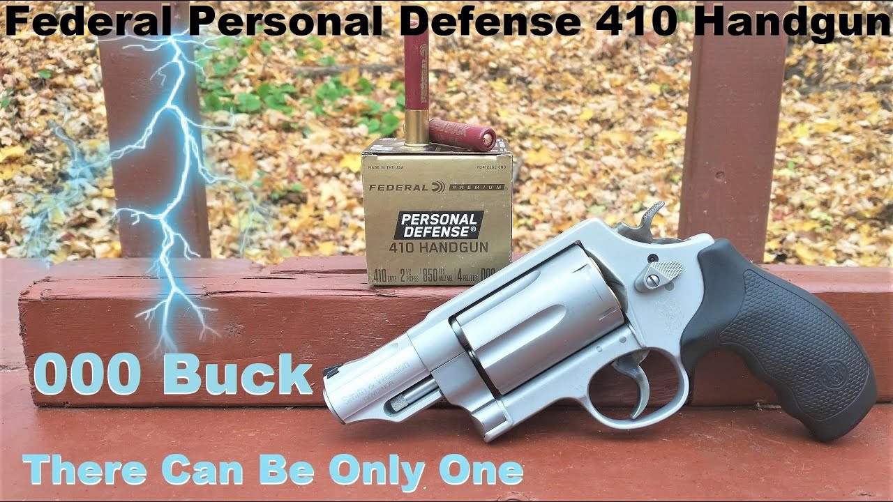 ✔️Federal .410 Handgun 000 Buckshot 🦌 Баллистический тест - 🗲Избранный🗲