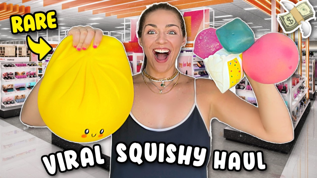 HUGE SQUISHY HAUL!! I found Needoh, Dumplings, Squeezy!🫧✨